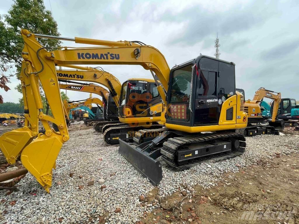 Komatsu PC 70 Midibagger  7t - 12t