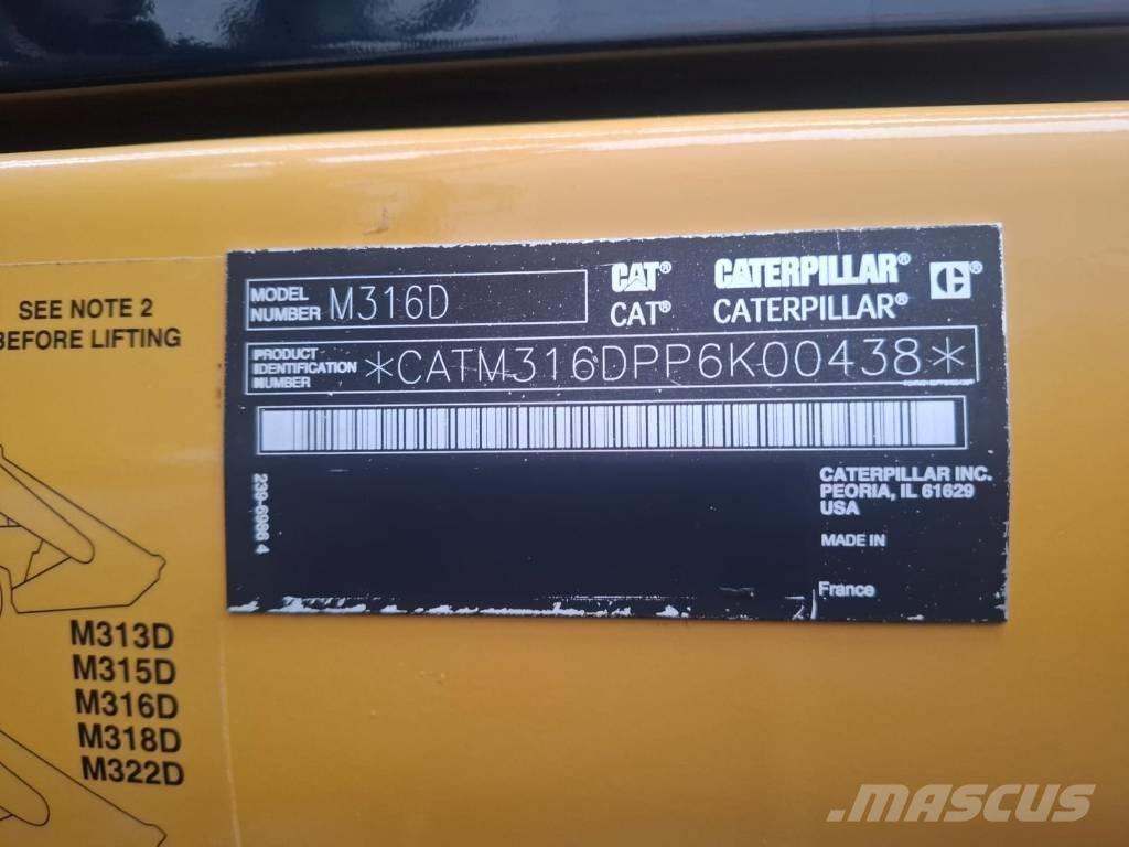 CAT 316D Mobilbagger