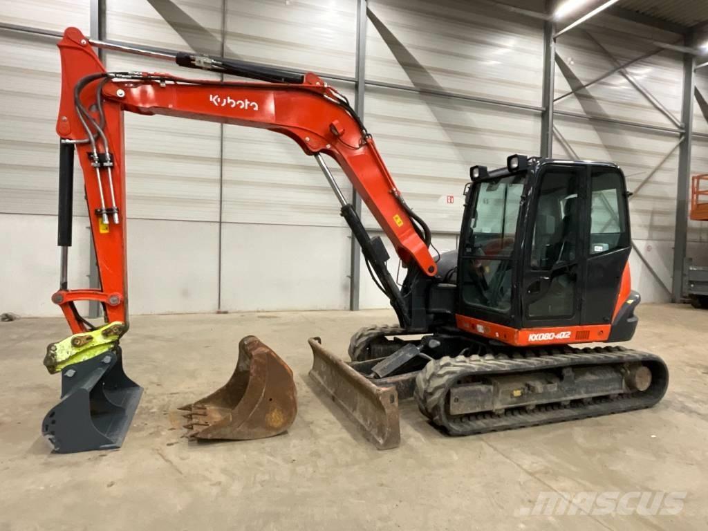 Kubota KX 080-4 A 2 Midibagger  7t - 12t