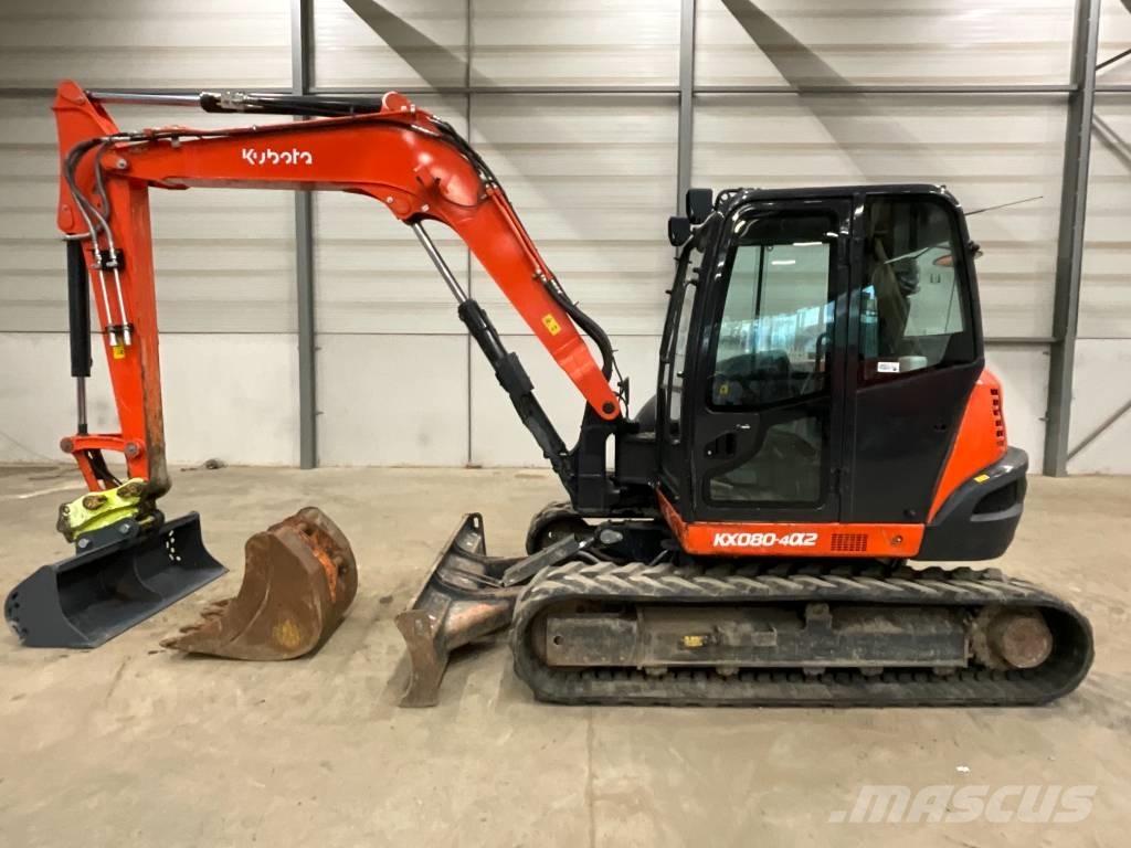 Kubota KX 080-4 A 2 Midibagger  7t - 12t