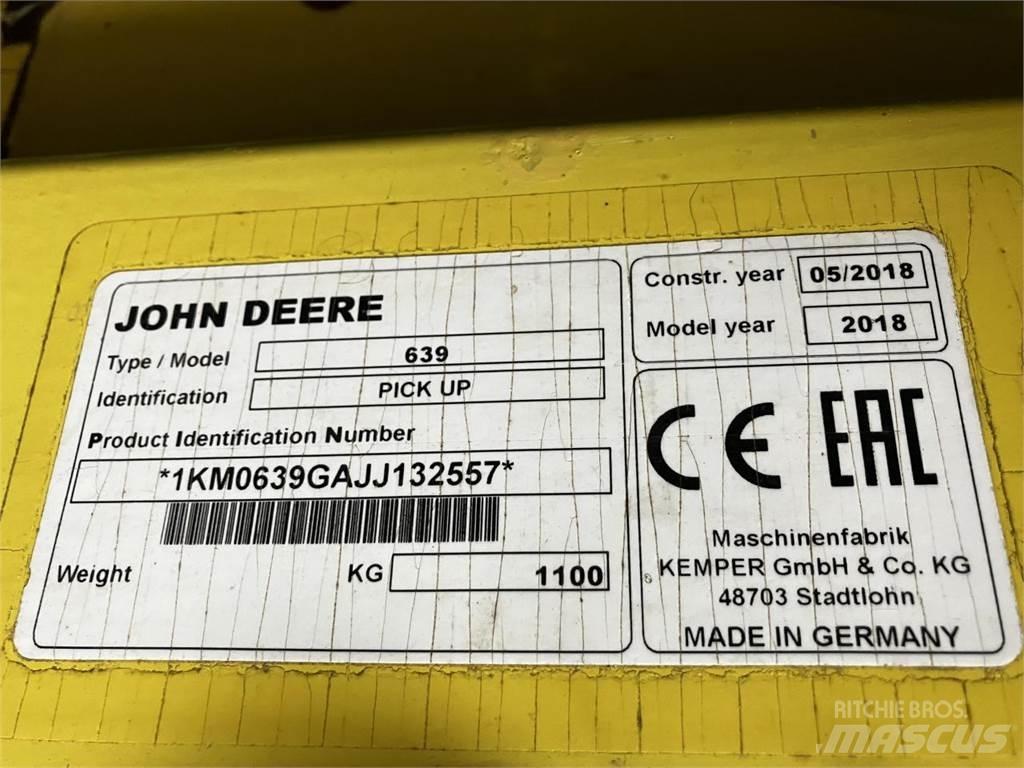 John Deere 639 Zubehör Mähdrescher