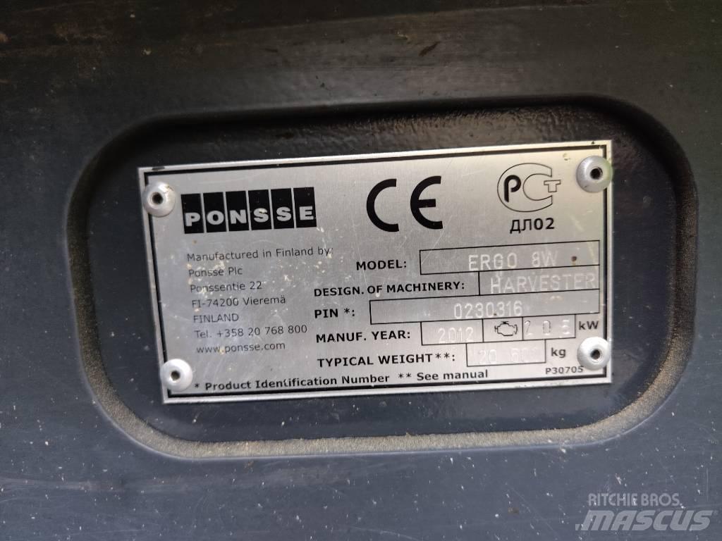 Ponsse ERGO 8W Harvester