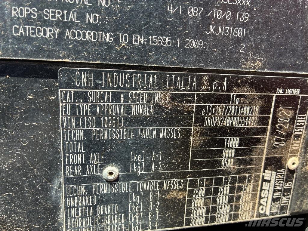 Case IH Puma 240 CVX Traktoren