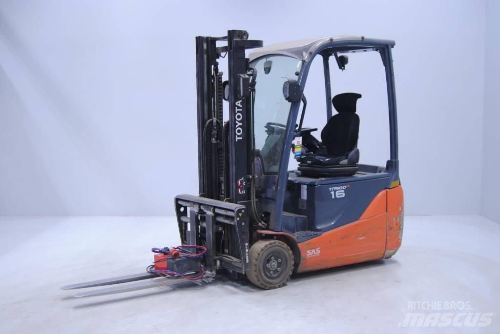 Toyota 8FBE16T Elektrostapler