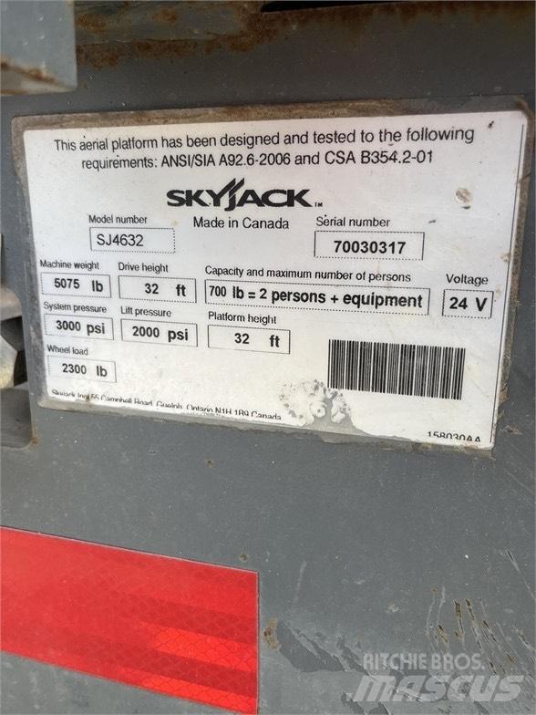 SkyJack SJ III 4632 Scheren-Arbeitsbühnen