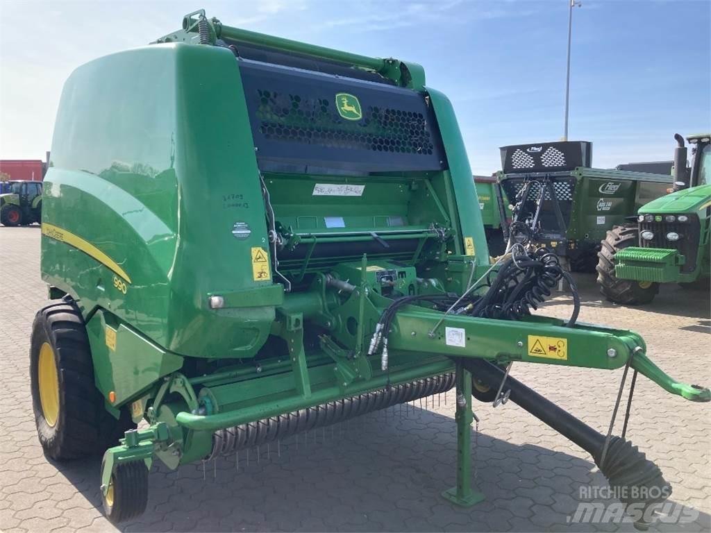 John Deere 990 Rundballenpressen