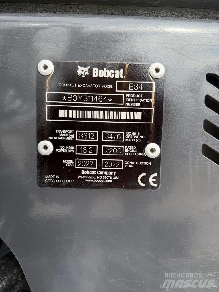 Bobcat E 34 Minibagger < 7t