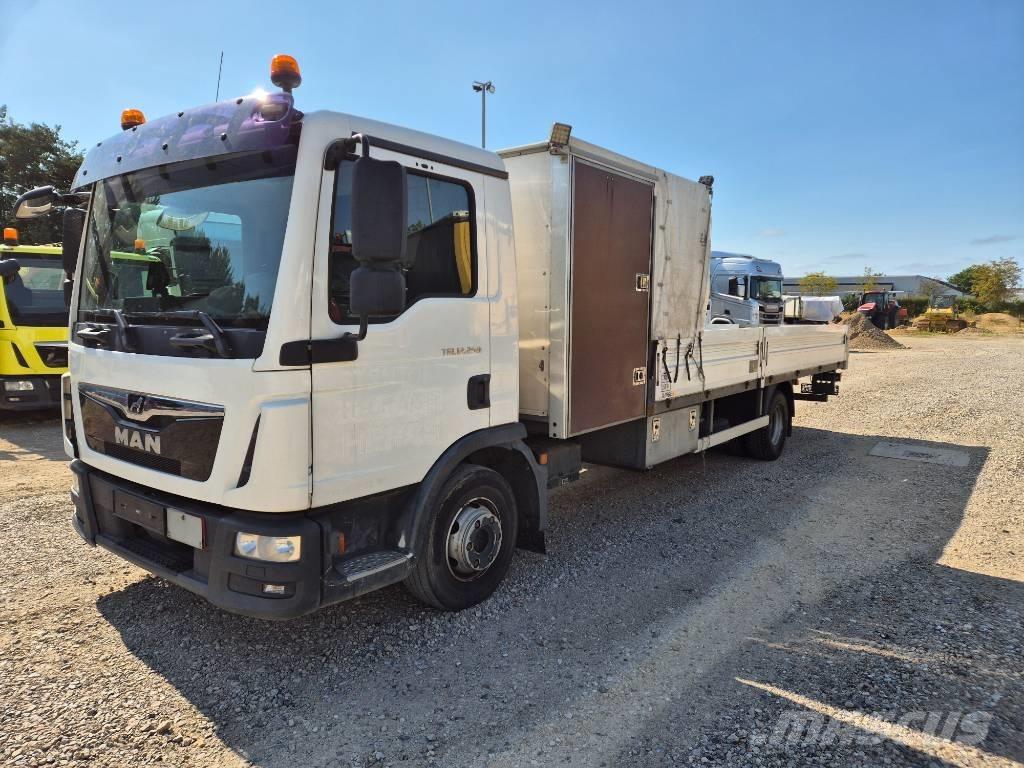 MAN TGL 12.250 Pritschenwagen/Pritschenwagen mit Seitenklappe