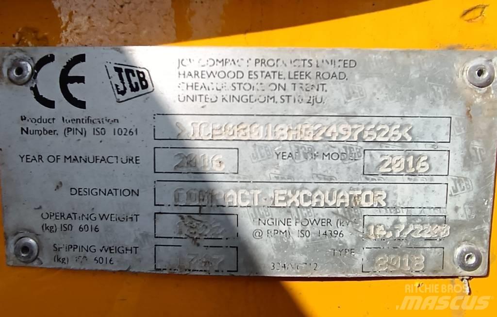 JCB 8018 CTS Minibagger < 7t