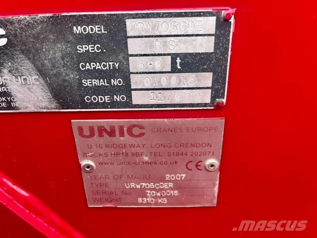 Unic URW 706 Minikrane