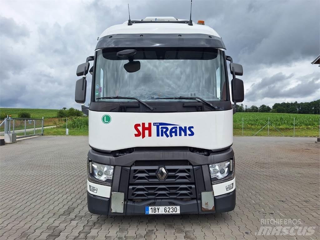 Renault T 430 6X2 Pritschenwagen/Pritschenwagen mit Seitenklappe