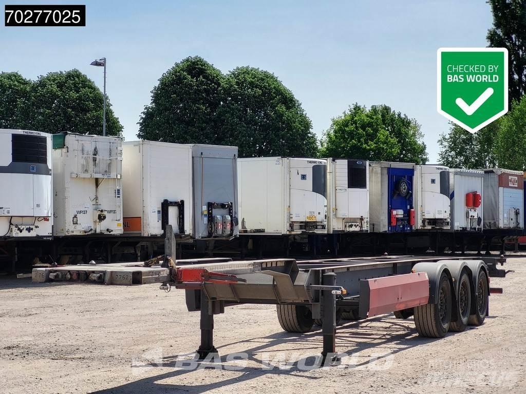 Van Hool 3 axles Containerauflieger