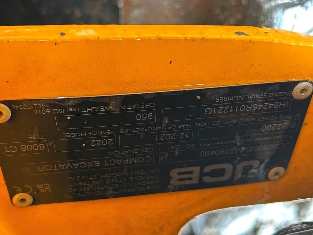 JCB MICRO 8008 Minibagger < 7t
