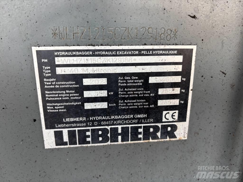 Liebherr LH 40 Port Materialumschlag