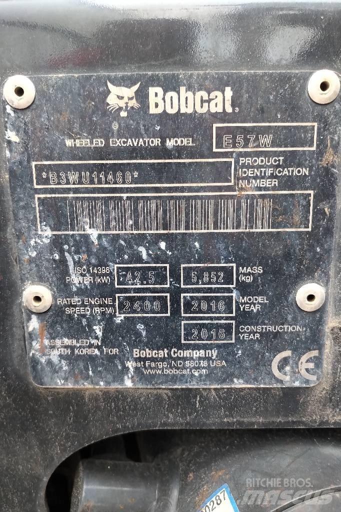Bobcat W57 Mobilbagger