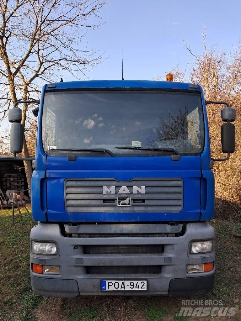 MAN 18.360 FLLC Pritschenwagen/Pritschenwagen mit Seitenklappe