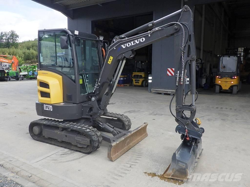 Volvo EC 27 D Minibagger < 7t