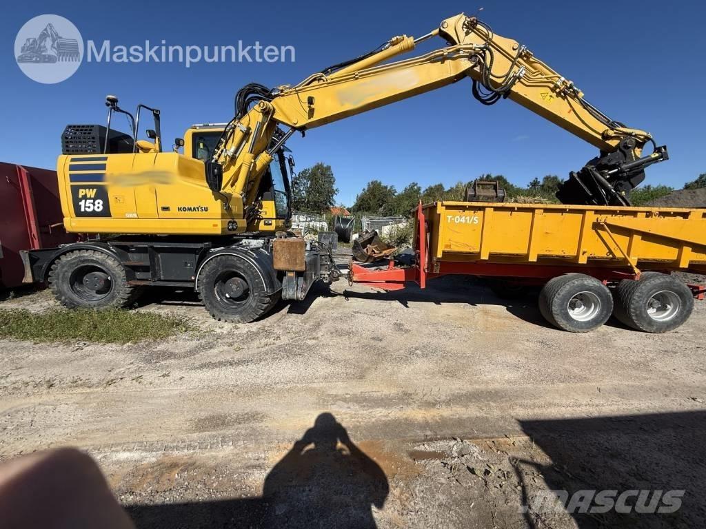 Komatsu PW 158 Mobilbagger