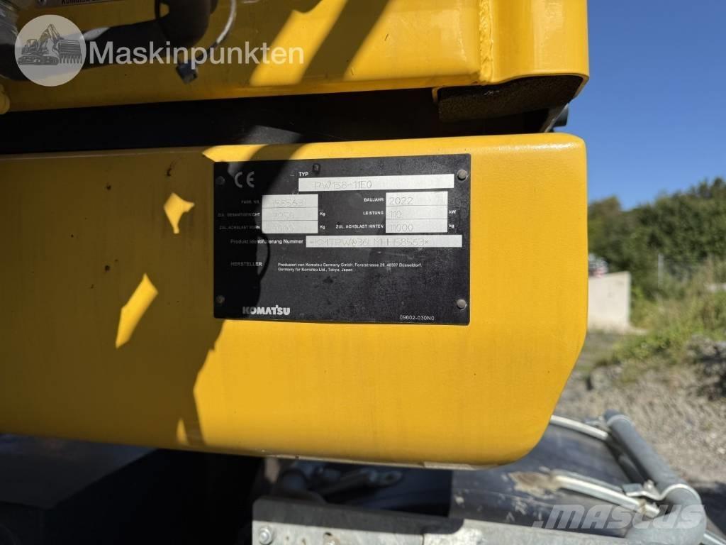 Komatsu PW 158 Mobilbagger