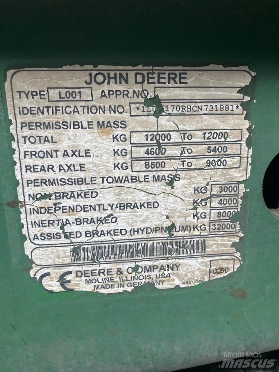 John Deere 6170R Traktoren