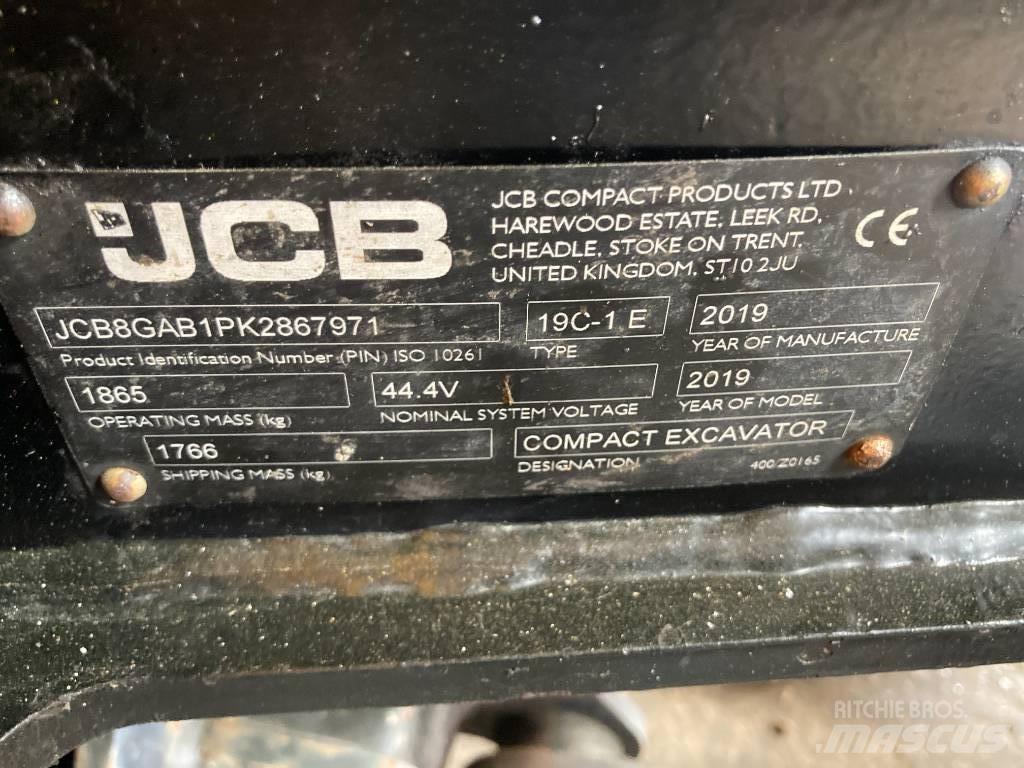 JCB 19C-1ETEC Minibagger < 7t