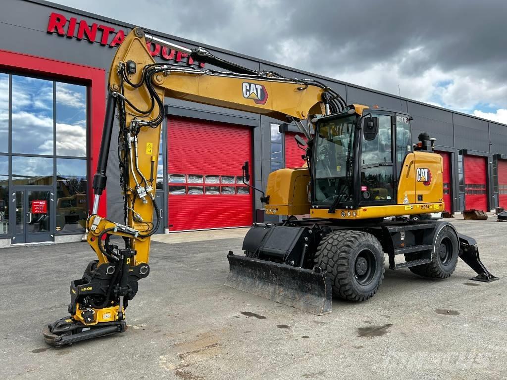 CAT M317F / Myyty, Sold Mobilbagger
