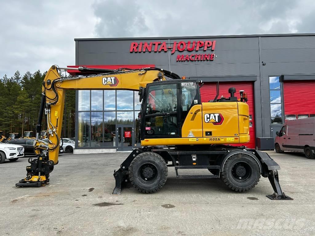 CAT M317F / Myyty, Sold Mobilbagger