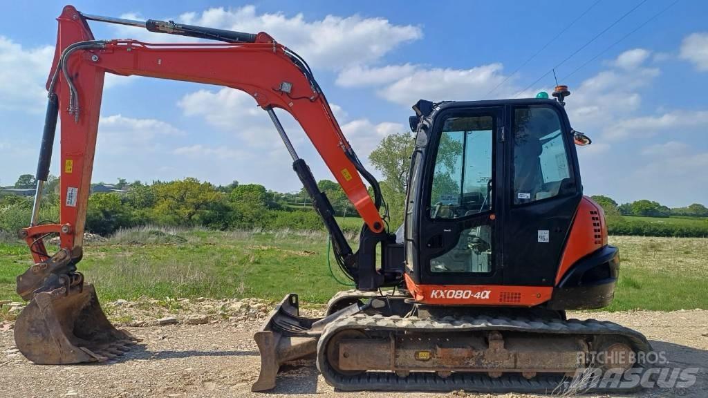 Kubota KX 080-4 Midibagger  7t - 12t