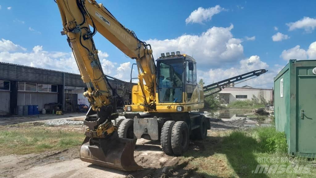 Komatsu PW 140-7 Mobilbagger