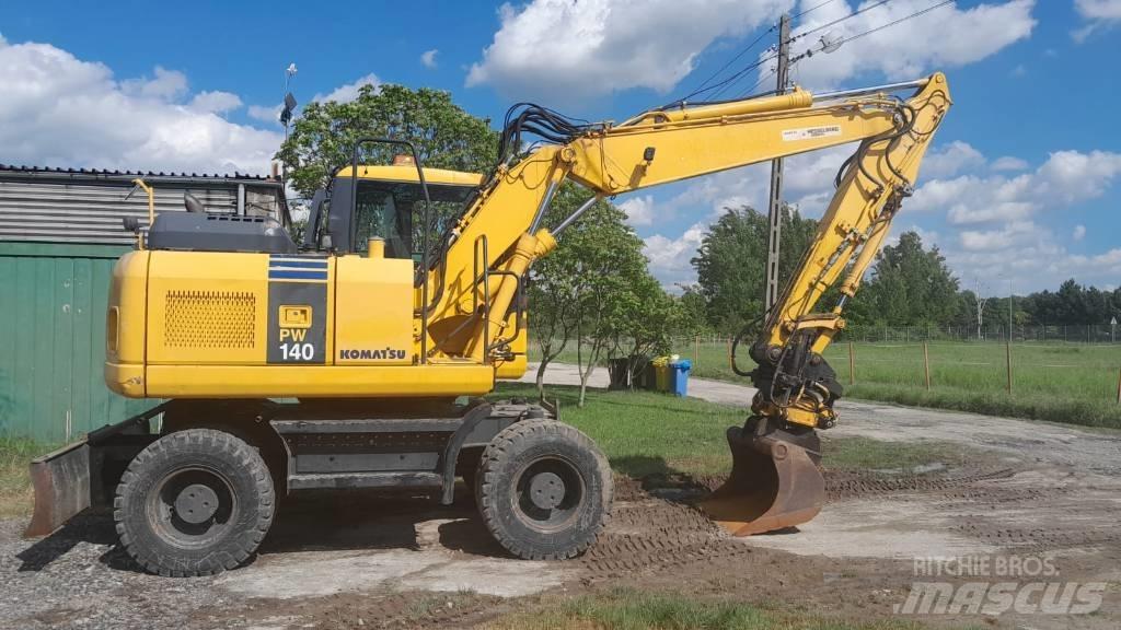 Komatsu PW 140-7 Mobilbagger