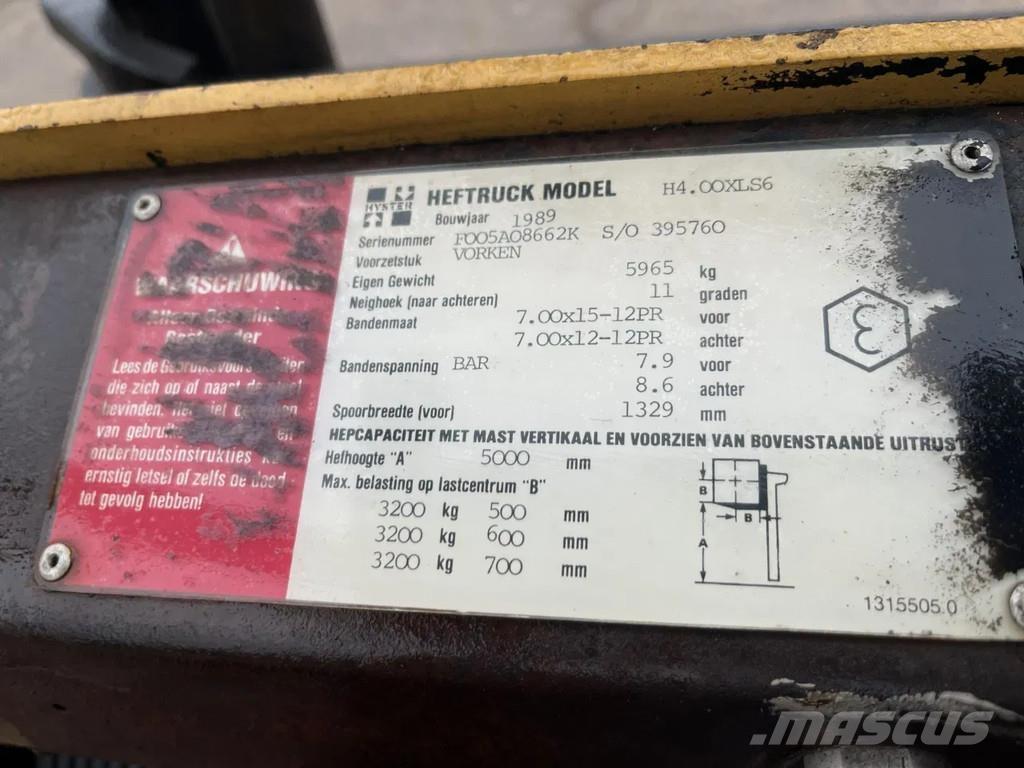 Hyster H4 * 00XLS6 Dieselstapler