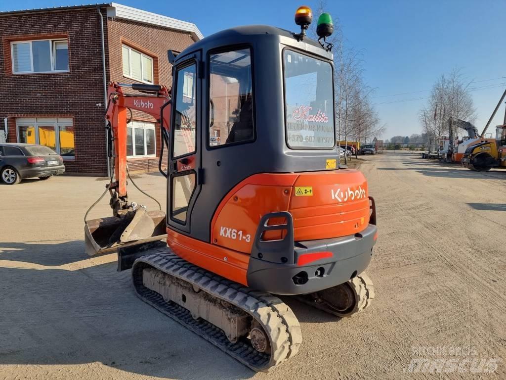 Kubota KX 61-3 Minibagger < 7t