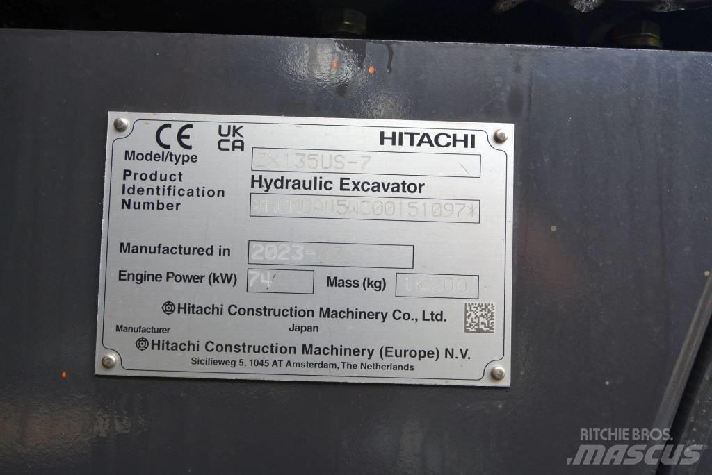 Hitachi ZX 135 US-7 Raupenbagger