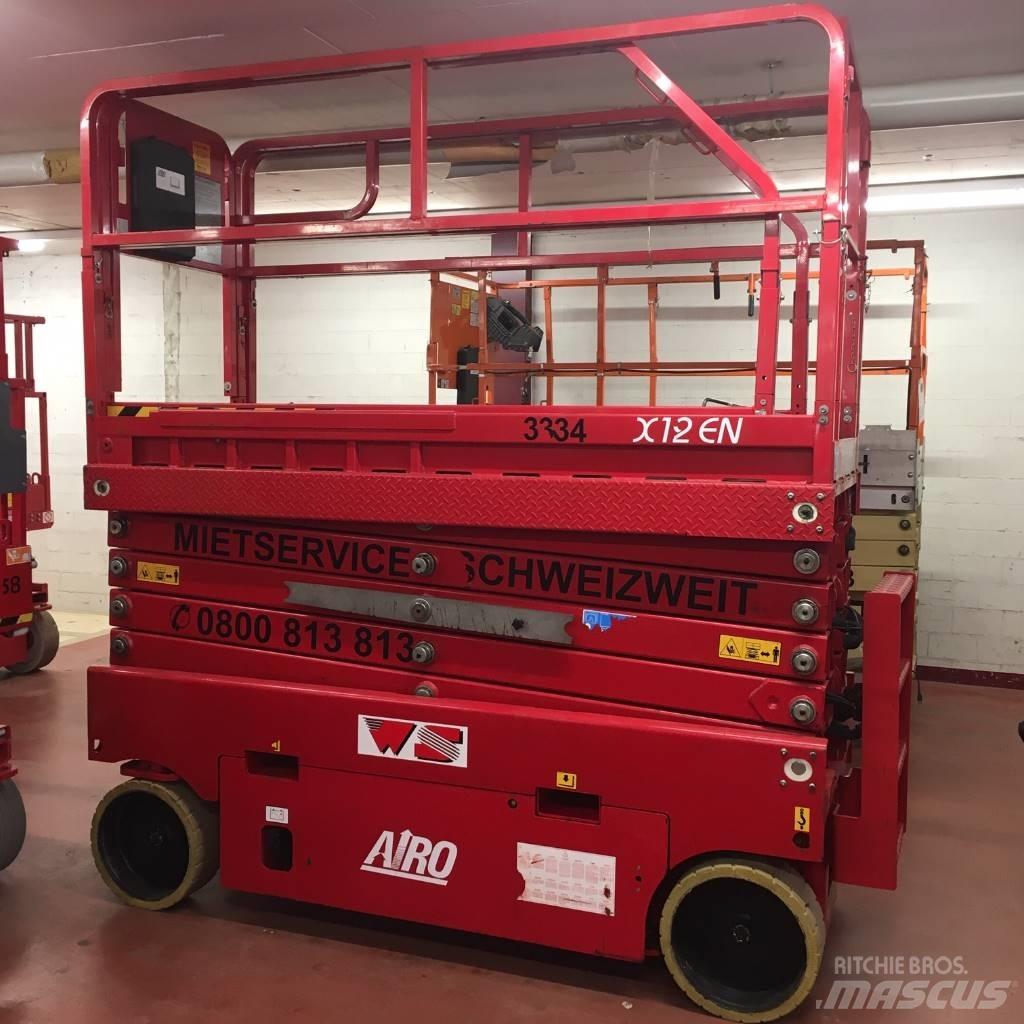 Airo X12 EN Scheren-Arbeitsbühnen