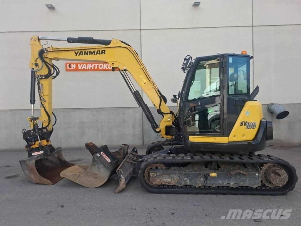 Yanmar SV 100-2A Midibagger  7t - 12t