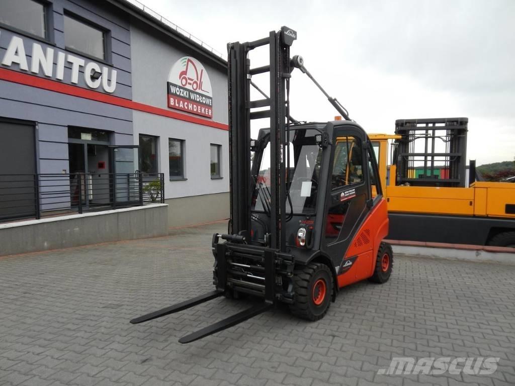 Linde H25T-02 Gasstapler