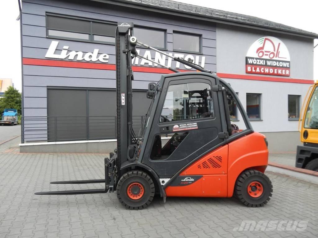 Linde H25T-02 Gasstapler