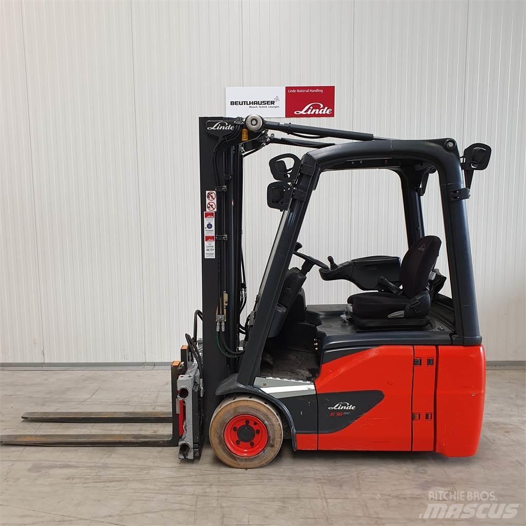 Linde E16C Elektrostapler