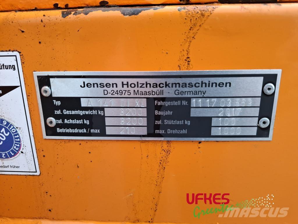 Jensen A141 XL DI Holzhäcksler