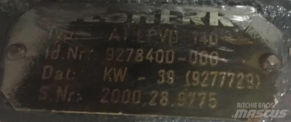 Liebherr LPVD 140 Hydraulik