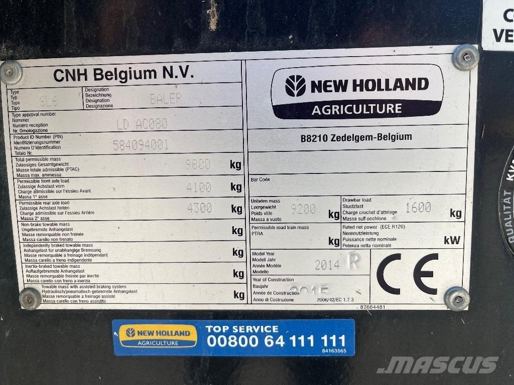 New Holland 1290 Quaderpressen