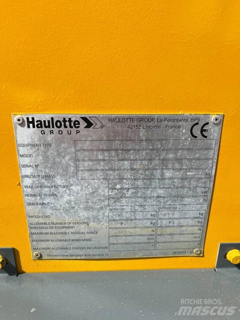 Haulotte Star-10AC Teleskopbühnen