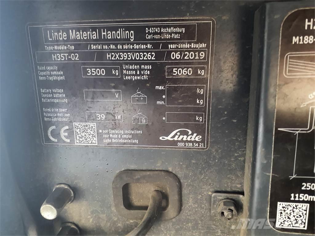 Linde H35T Gasstapler