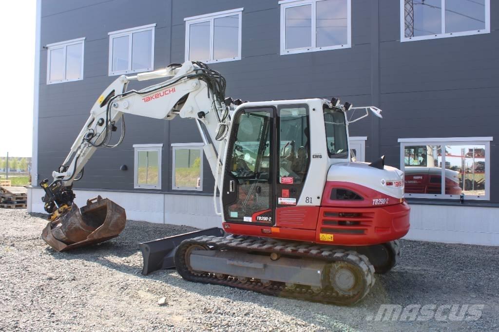 Takeuchi TB 290 Midibagger  7t - 12t