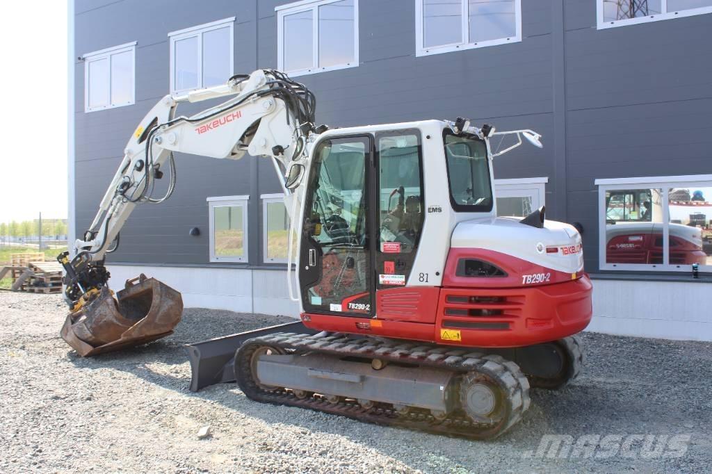 Takeuchi TB 290 Midibagger  7t - 12t