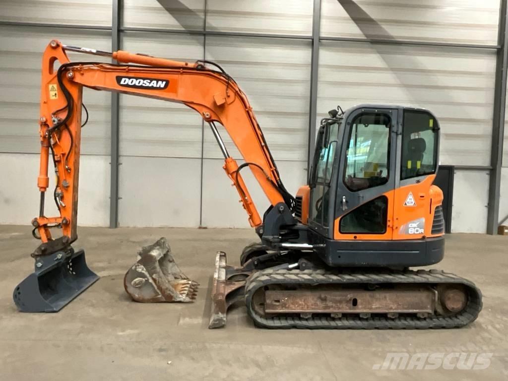 Doosan DX 80 R Midibagger  7t - 12t