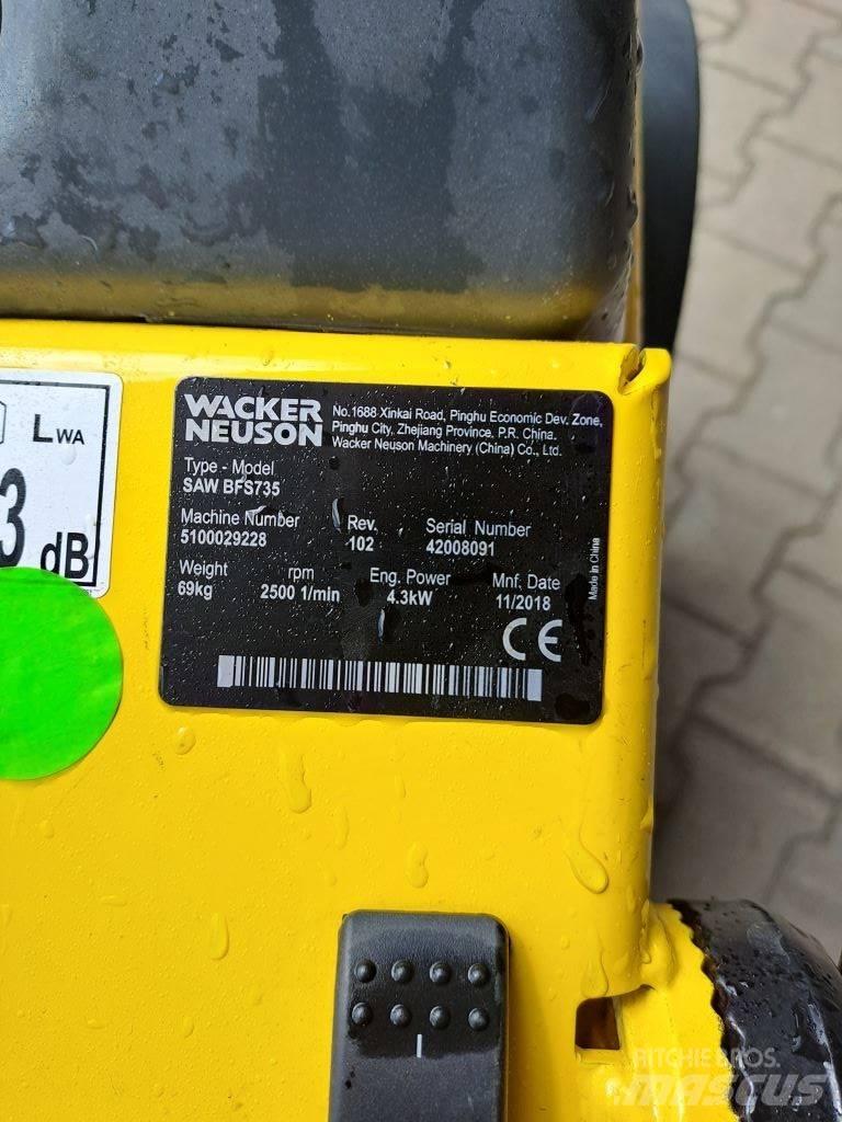 Wacker Neuson BFS735 Asphalt-/Betonsägen