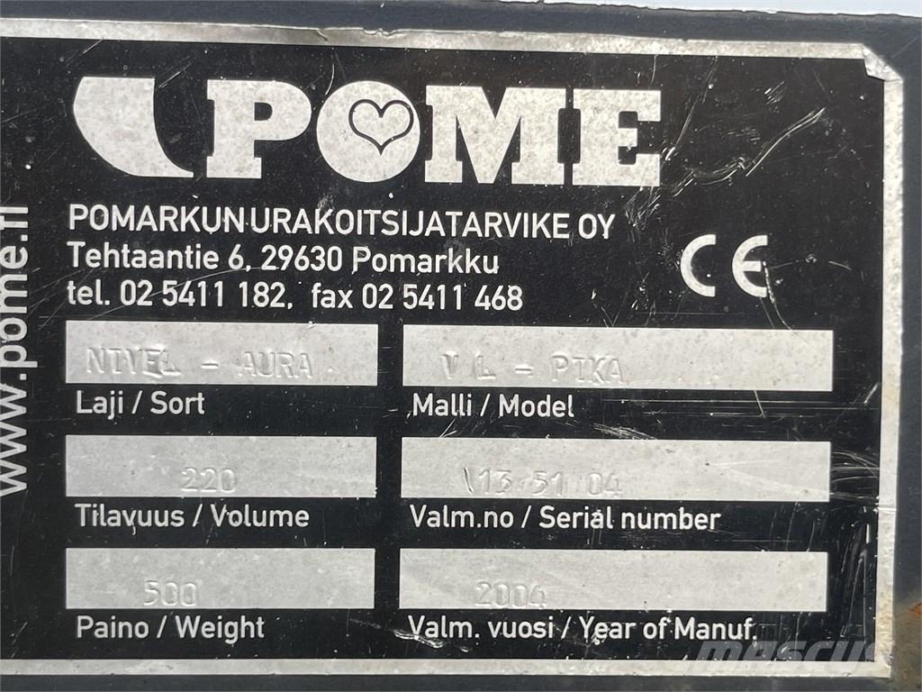 Pome 220 Nivelaura Schneeschilde und -pflüge