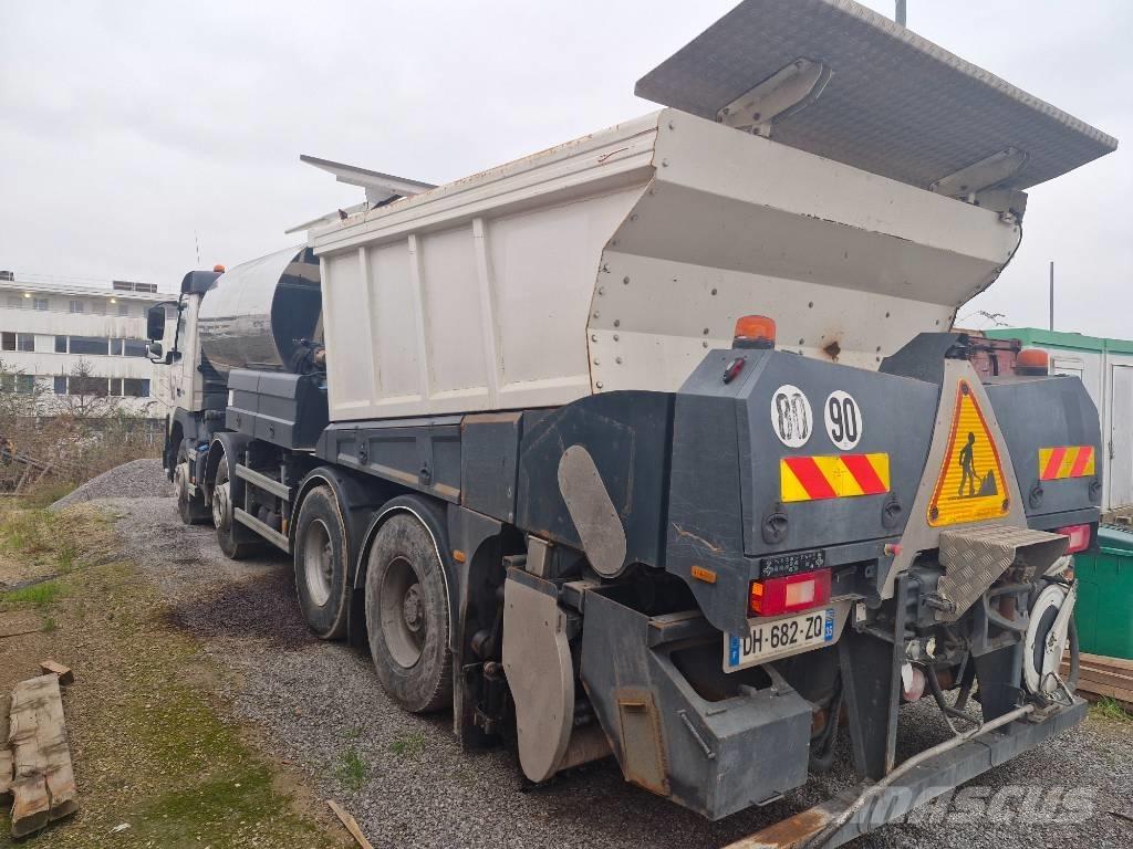 Volvo FMX 410 Heiss-Asphalt Container