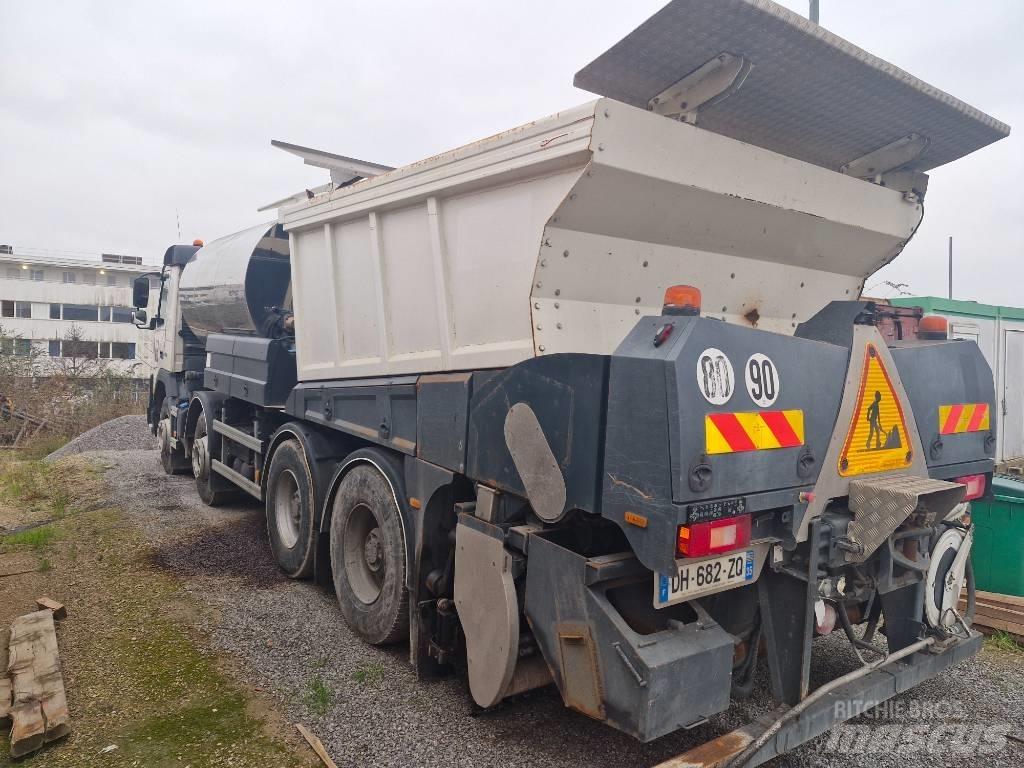 Volvo FMX 410 Heiss-Asphalt Container